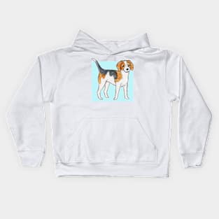 Beagle dog Kids Hoodie